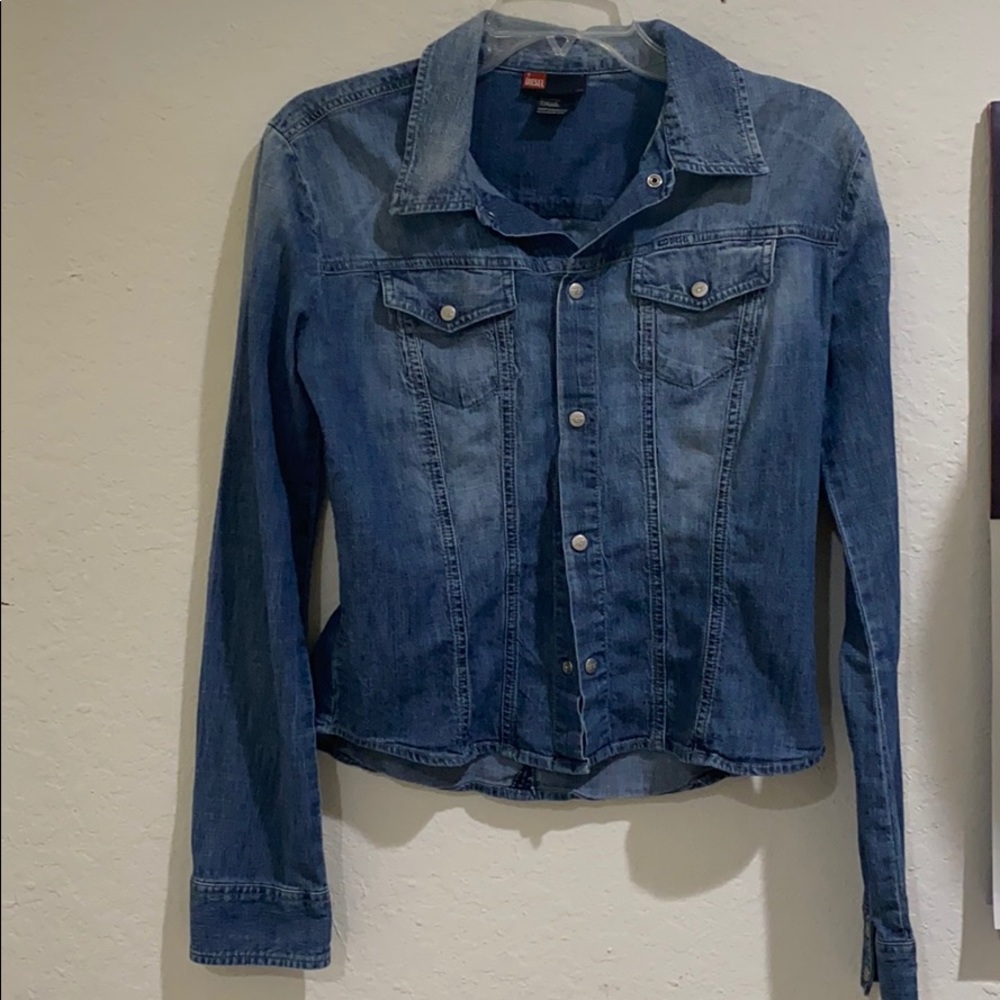 Ladies Diesel denim shirt